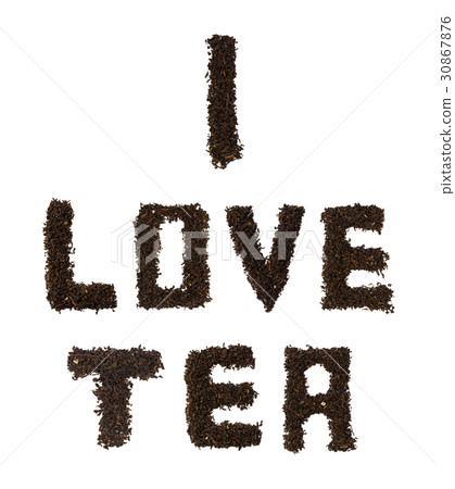 Words made of tea Words made of tea 30867876