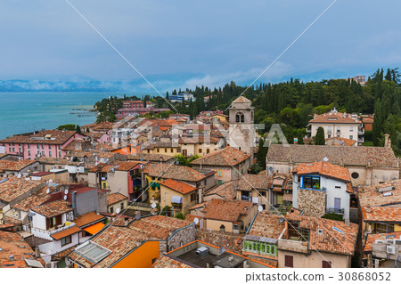 Castle on Lake Garda in Sirmione Italy 30868052