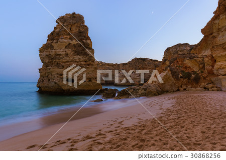 Beach near Albufeira - Algarve Portugal 30868256