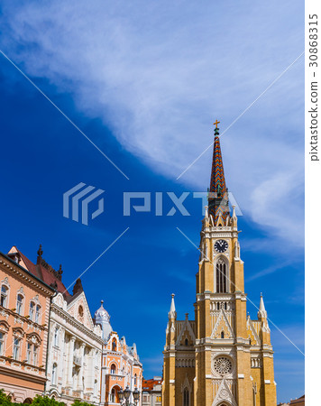 Old town in Novi Sad - Serbia 30868315