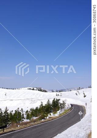滋賀Kusatsu高地路線雪走廊 滋賀Kusatsu高地路線雪走廊 30868745