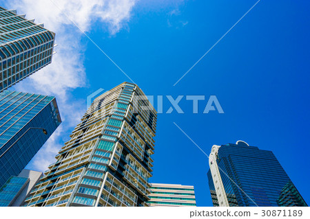 [Kanagawa] Yokohama cityscape 30871189