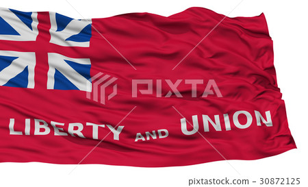 Isolated Taunton City Flag, USA Isolated Taunton City Flag, USA 30872125