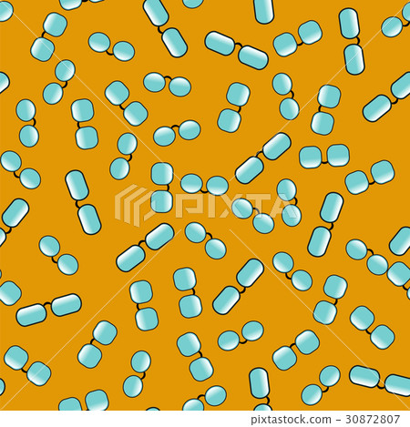 Different Glasses Seamless Pattern 30872807