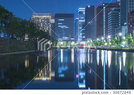 Night view of Tokyo Marunouchi 30872849