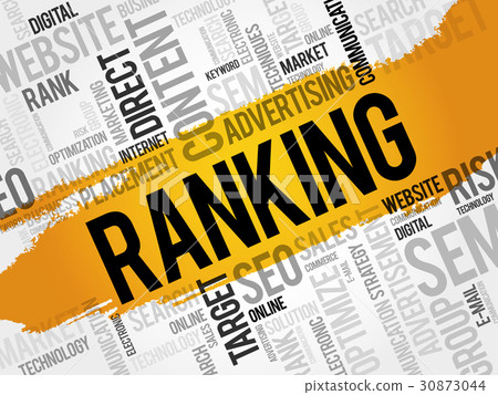 RANKING word cloud - Stock Illustration [30873044] - PIXTA