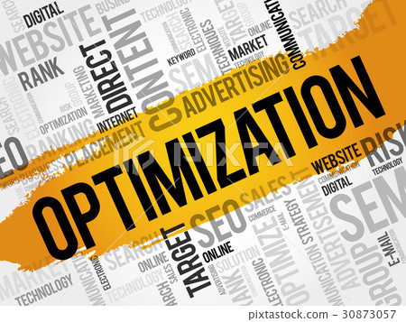 OPTIMIZATION word cloud 30873057