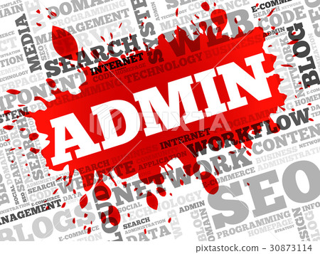 ADMIN word cloud ADMIN word cloud 30873114