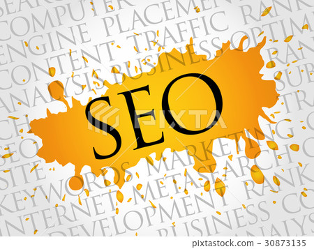 Search engine optimization word cloud 30873135