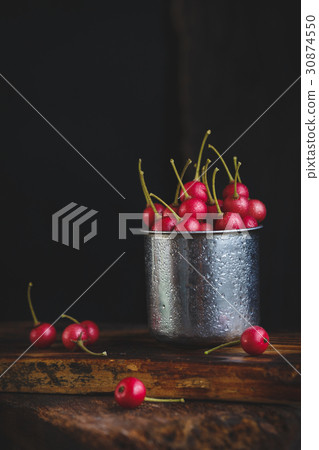 Panama berry fruits on the dark background Panama berry fruits on the dark background 30874550