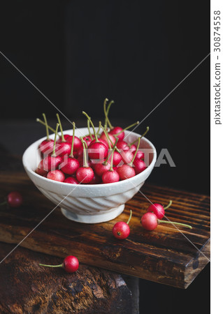 Panama berry fruits on the dark background Panama berry fruits on the dark background 30874558