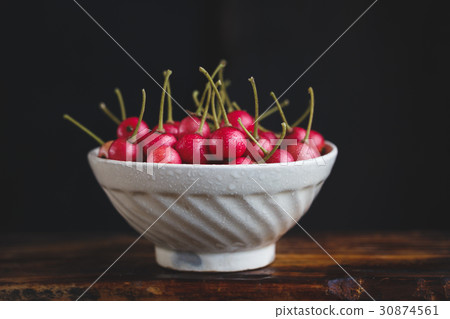 Panama berry fruits on the dark background 30874561