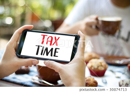 Time for Taxes Planning Money Financial Busi 30874713