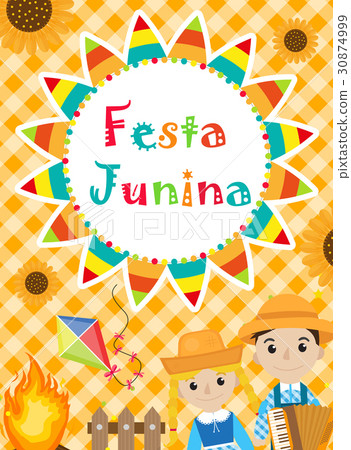 Festa Junina greeting card, invitation, poster 30874999