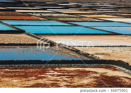 Salinas de Janubio, salt mine at lanzarote 30875901