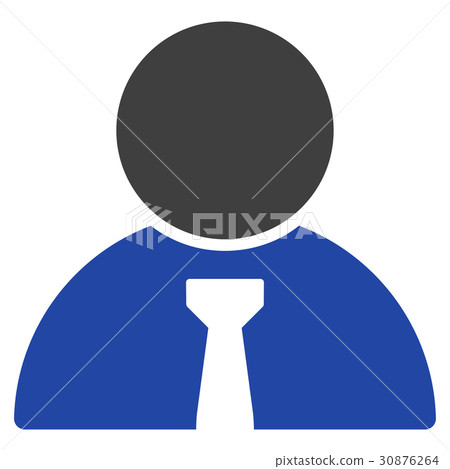Boss Flat Icon - Stock Illustration [30876264] - PIXTA