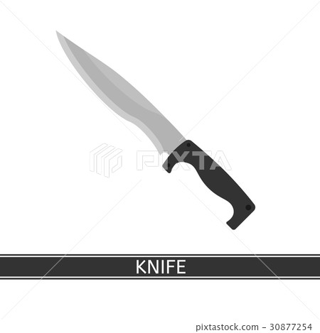 Camping Knife Icon 30877254