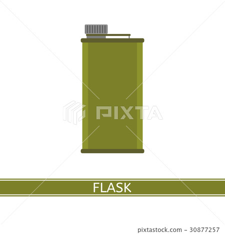 Camping Flask Icon 30877257