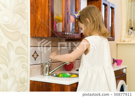 Active little preschool age child, cute toddler 30877911