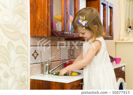 Active little preschool age child, cute toddler 30877915