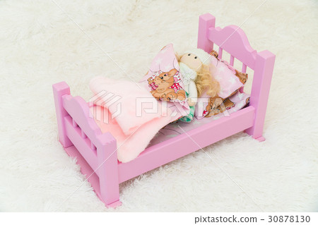 Handmade wooden miniature sofa for dollhouse Handmade wooden miniature sofa for dollhouse 30878130