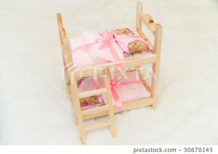 Handmade wooden miniature sofa for dollhouse Handmade wooden miniature sofa for dollhouse 30878143