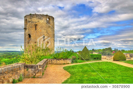Chateau de Chinon in the Loire Valley - France 30878900