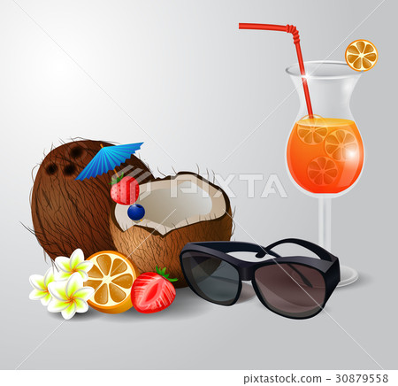 Exotic coconut cocktail Exotic coconut cocktail 30879558