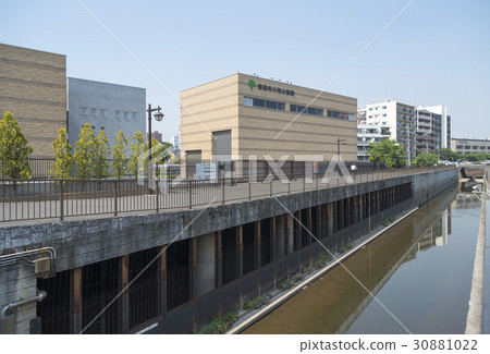 Zenfukuji河進水設施在防洪措施中建造（東京都杉並區） 30881022