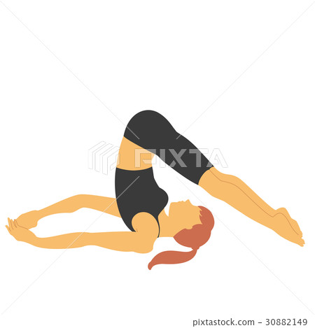 瑜伽姿勢(犁姿勢) 瑜伽姿勢(犁姿勢) 30882149