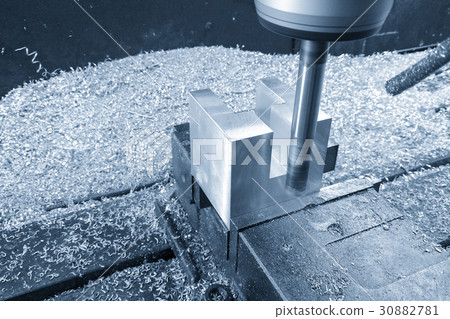 The CNC milling machine  30882781