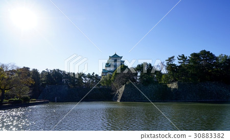 從北邊看的名古屋城堡 30883382