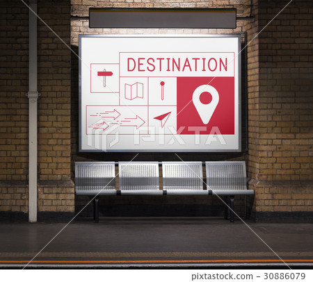 Map Direction Pin Tag Location Journey 30886079