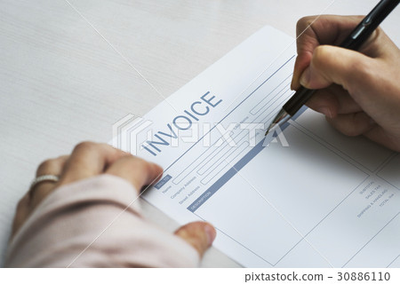 Payment Payslip Invoice Template Concept Payment Payslip Invoice Template Concept 30886110