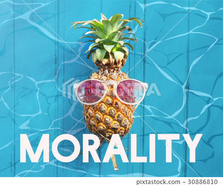 Morality Principle Virtuous Water Graphic Word 30886810