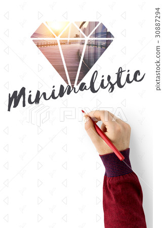 Minimalistic Simplicity Pragmatism Diamond Word Minimalistic Simplicity Pragmatism Diamond Word 30887294