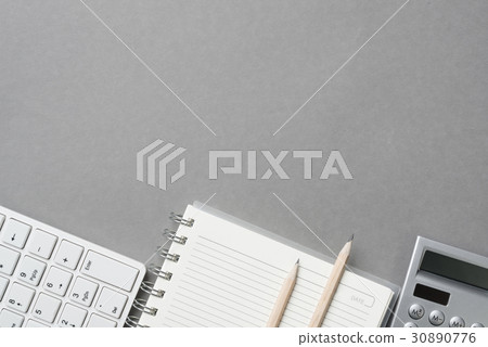 Business workplace with stuff 30890776