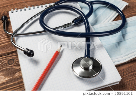 Workplace of a doctor 30891161