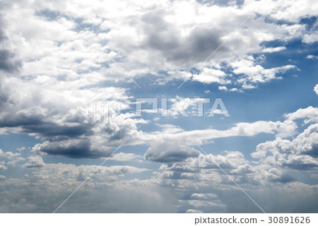 White clouds running over sky White clouds running over sky 30891626