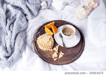 cup of hot coffee 30891675