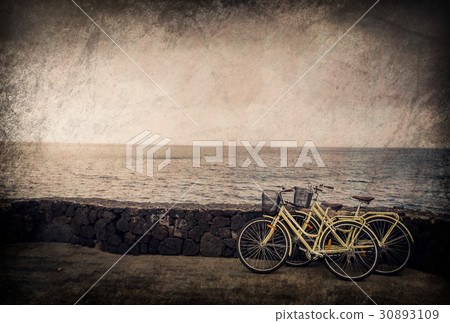 Two old retro vintage bicycles Two old retro vintage bicycles 30893109