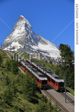 馬特宏峰和登山火車 30893293