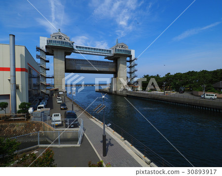 Numazu Harbor Large Scale Water Lotion Gate 30893917