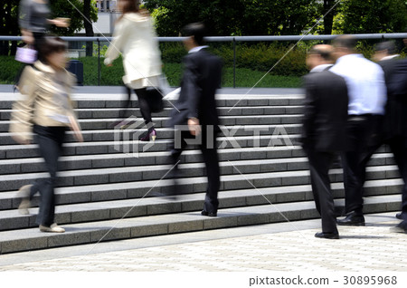 Urban people background material 30895968