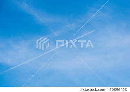 Aozora飛機覆蓋雲彩飛機雲彩 30896438