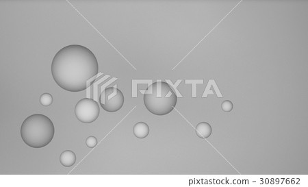 3d rendering Flying Ball Isolated on white 3d rendering Flying Ball Isolated on white 30897662