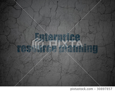 Finance concept: Enterprice Resource Planning on Finance concept: Enterprice Resource Planning on 30897857
