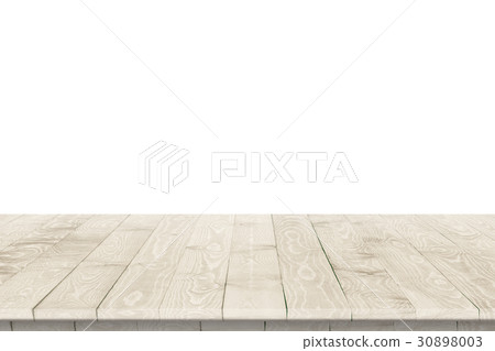Empty wooden table for product placement Empty wooden table for product placement 30898003