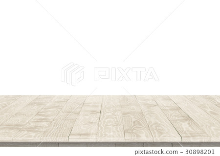 Empty wooden table for product placement Empty wooden table for product placement 30898201