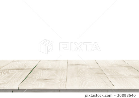 Empty wooden table for product placement - Stock Illustration [30898640 ...